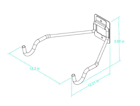 COLGADOR RESISTENTE PARA ALMACENAMIENTO ABATIBLE EVERBILT 4707772