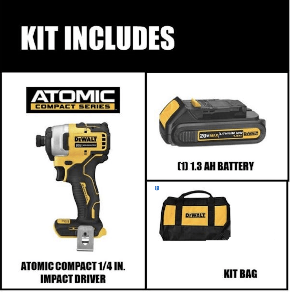 ATORNILLADOR DE IMPACTO DEWALT DCF809C12