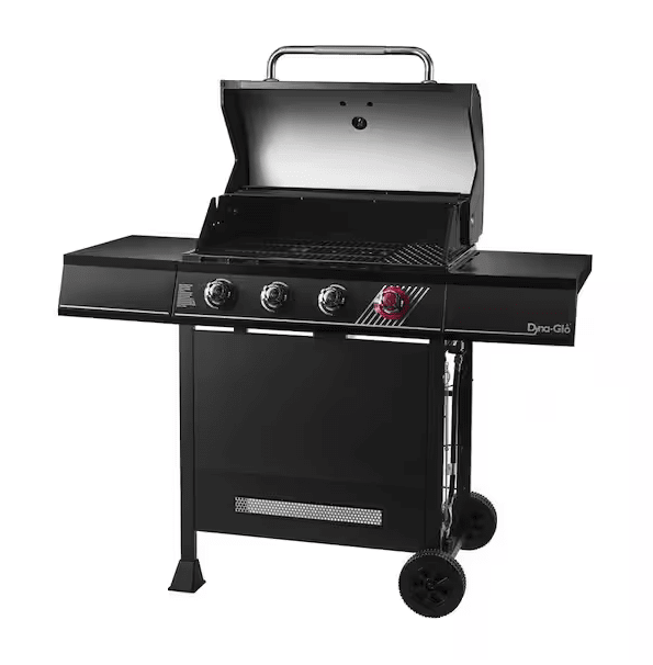 PARRILLA A GAS 4 QUEMADORES DYNA GLO DGH450CRP4