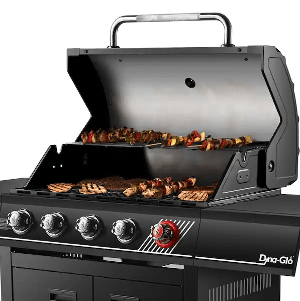 PARRILLA A GAS 4 QUEMADORES DYNA GLO DGH450CRP5