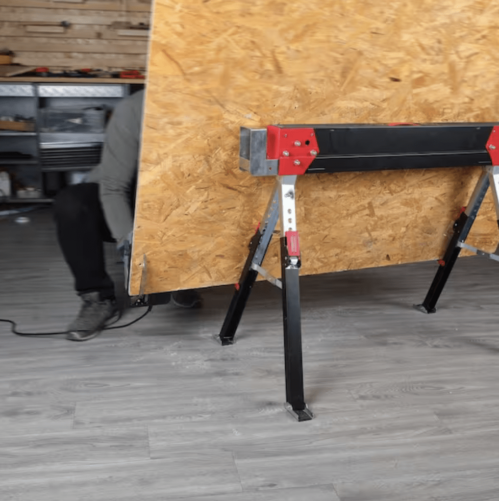 PACK 2 CABALLETES DE ACERO MESA DE TRABAJO HUSKY 10094068656