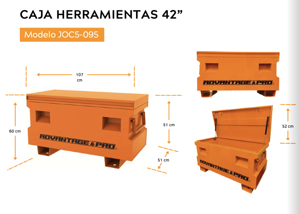 CAJA HERRAMIENTAS 42” ADVANTAGE PRO JOC5-0959