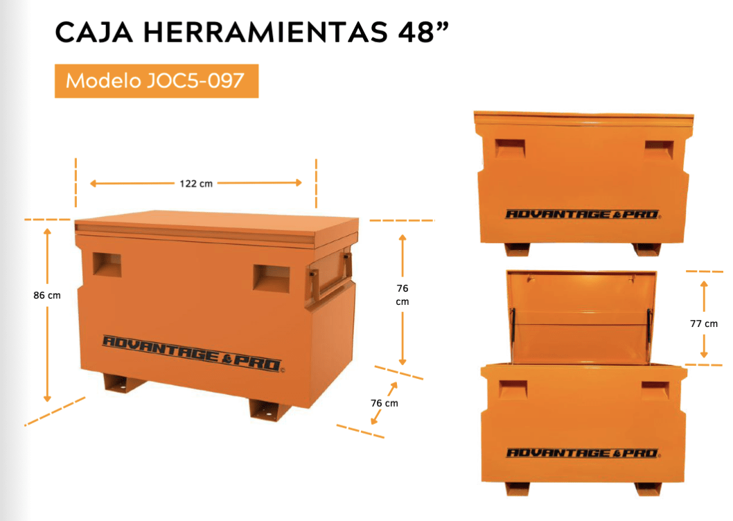 CAJA HERRAMIENTAS 48” ADVANTAGE PRO JOC5-0978