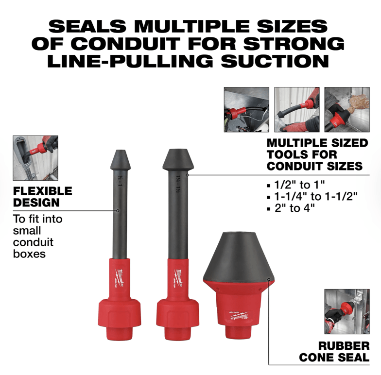 JUEGO DE TIRADOR DE CONDUCTOS MILWAUKEE 49-90-20245