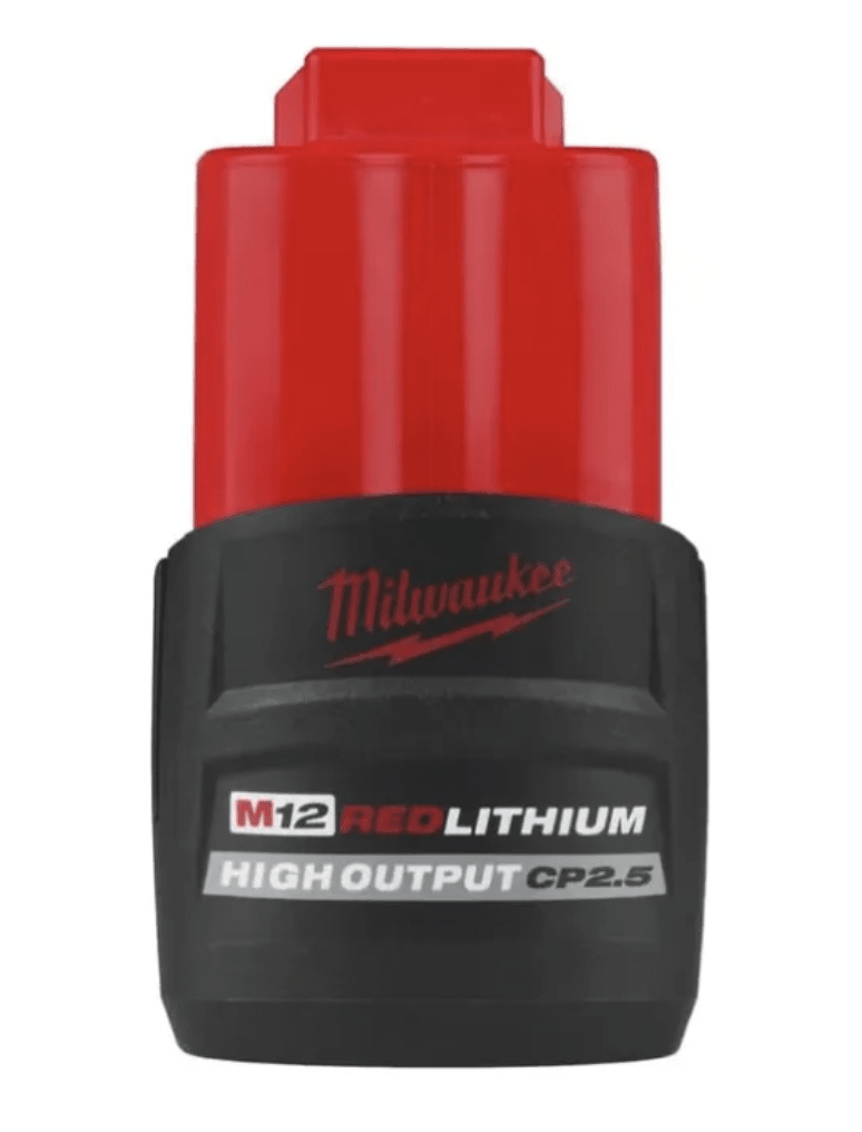 KIT CARGADOR Y BATERIA 2.5 AH 12V MILWAUKEE3