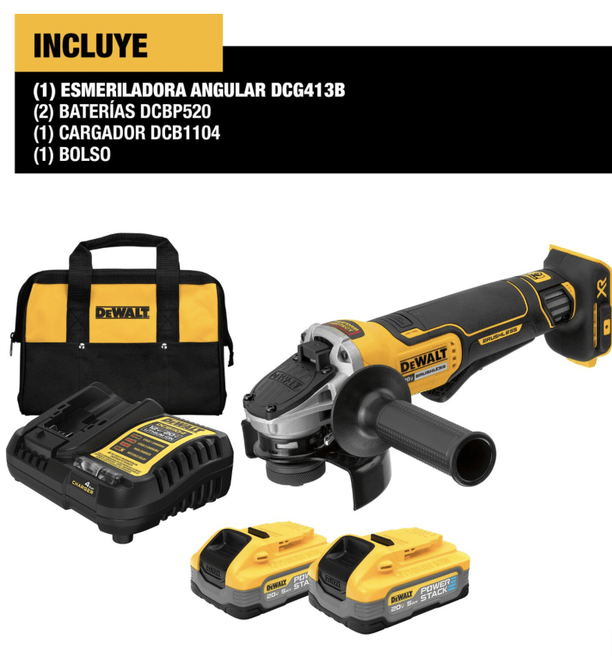 KIT ESMERIL DE 4-1/2