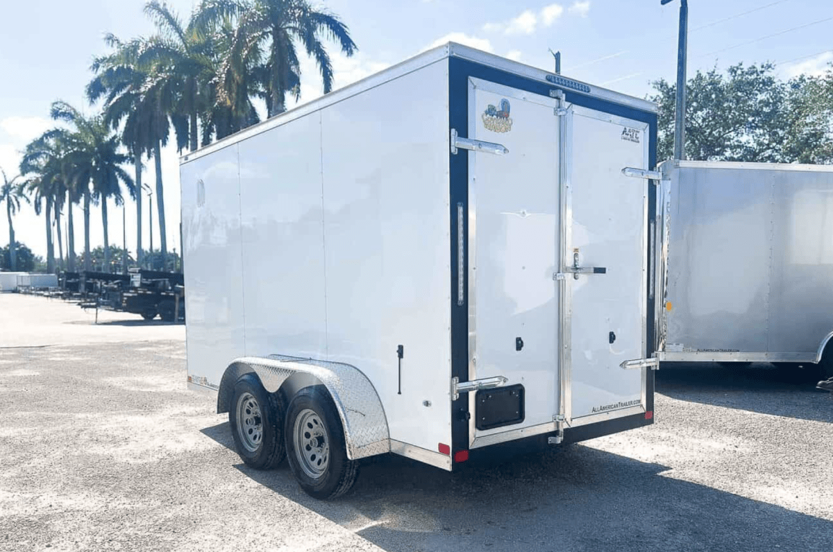 CARRO DE ARRASTRE DOBLE EJE COVERED WAGON 6X12 BLANCO3