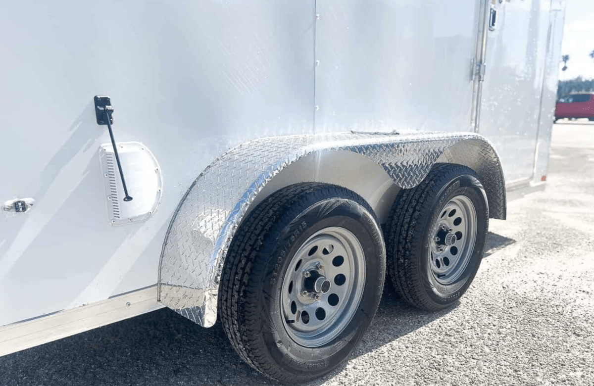 CARRO DE ARRASTRE DOBLE EJE COVERED WAGON 6X12 BLANCO4
