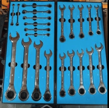 SET 22 LLAVES P/C RATCHET FLEXIBLE W/T2