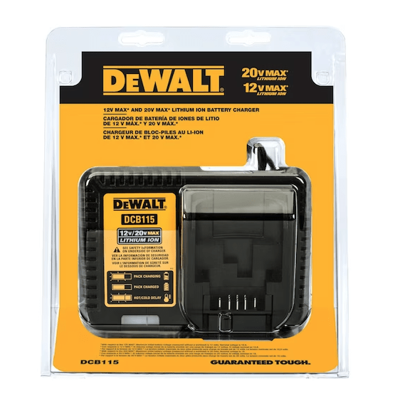 CARGADOR DE BATERÍA 12V-20V MAX DEWALT DCB115-B24