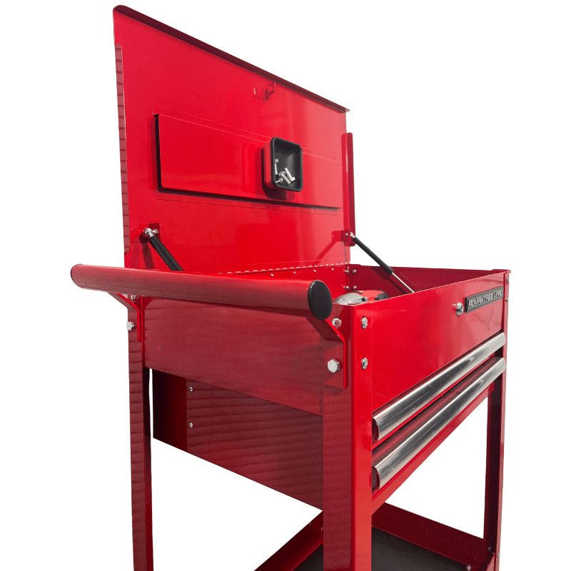 CARRO TALLER HERRAMIENTAS 28” + 2 CAJONES + CUBIERTA C/TAPA ADVANTAGE PRO CAT2-0847
