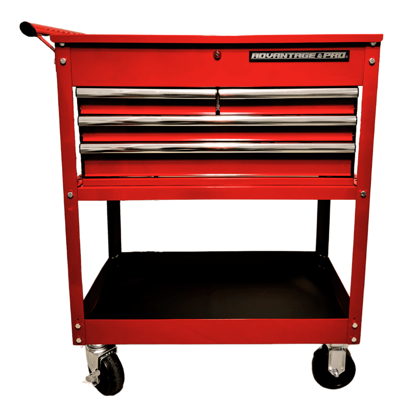 CARRO TALLER HERRAMIENTAS 33” + 4 CAJONES + CUBIERTA C/TAPA ADVANTAGE PRO CAT2-0853