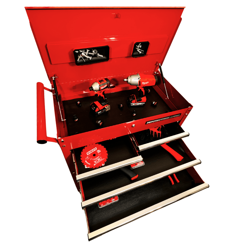 CARRO TALLER 33” 4 CAJONES ADVANTAGE PRO CAT2-0856