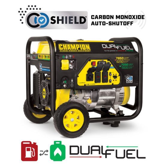 GENERADOR CHAMPION 7850W DUAL 0