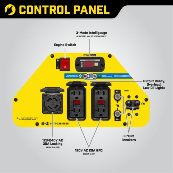 GENERADOR CHAMPION 7850W DUAL2