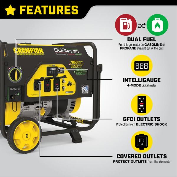 GENERADOR CHAMPION 7850W DUAL3