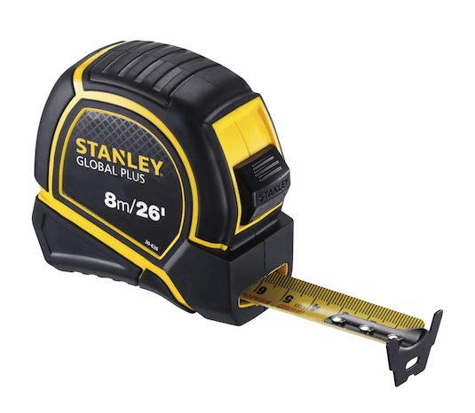 CINTA MÉTRICA GLOBAL PLUS 8M/26