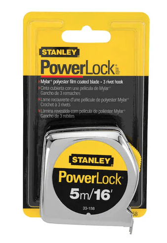 CINTA MÉTRICA POWERLOCK 5M/16