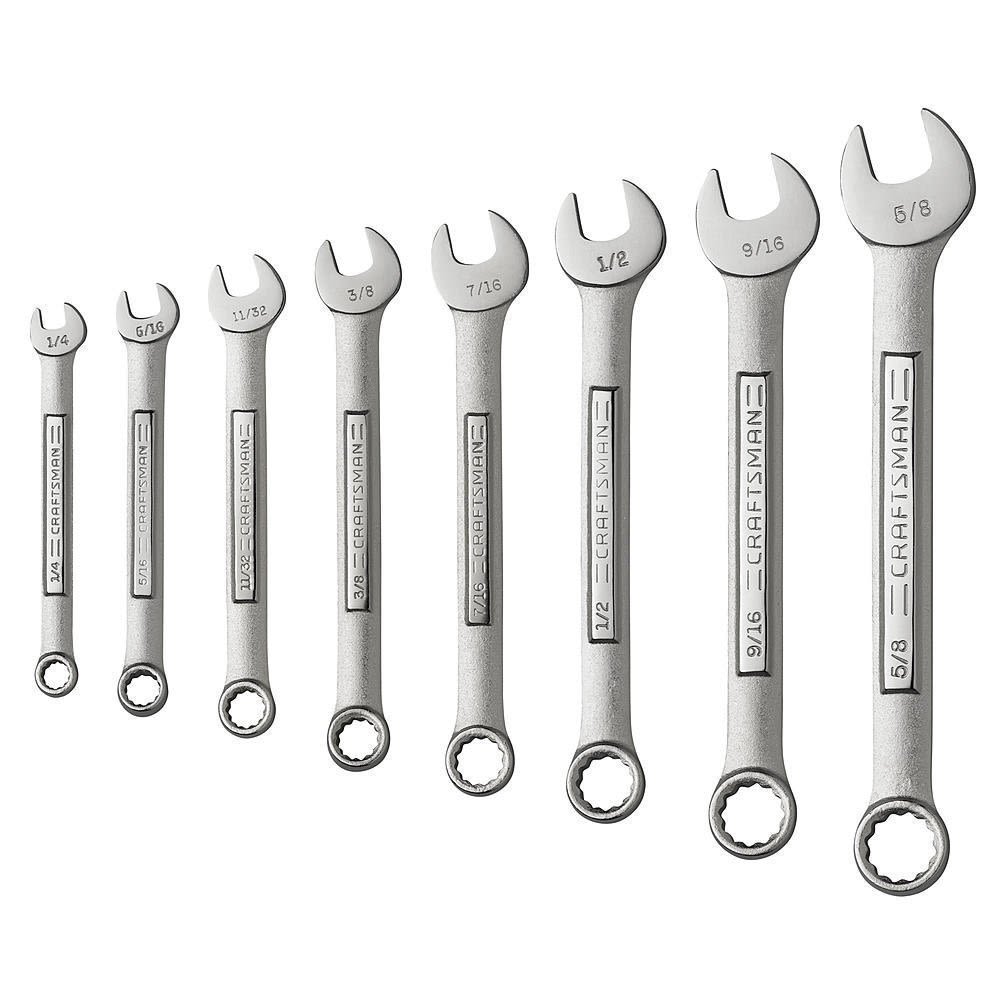 SET 8 LLAVES SAE CRAFTSMAN 47242 0