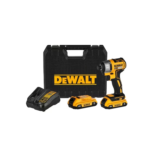 KIT ATORNILLADOR DE IMPACTO 1/4 20V DEWALT DCF7871D2-B28