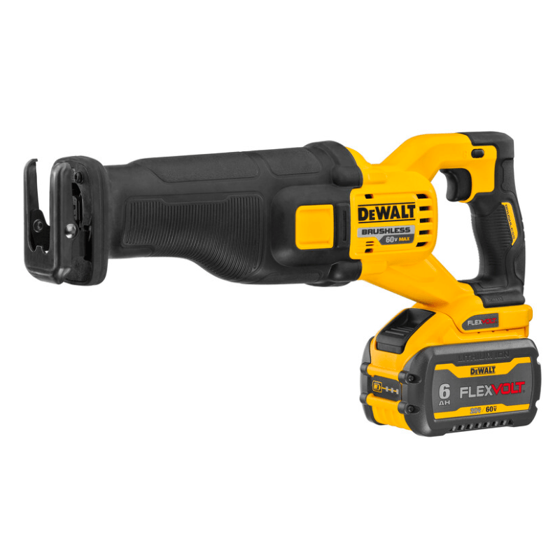 KIT SIERRA SABLE + 2 BATERIAS 6 AH 60V DEWALT DCS389T23