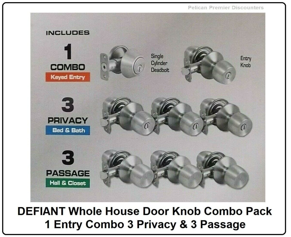 SET 7 CHAPAS PUERTA DEFIANT 32B86HOUSEPACK1