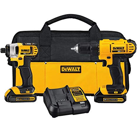 SET 2 HERR. 20V  MOD DCK240C2 DEWALT 0