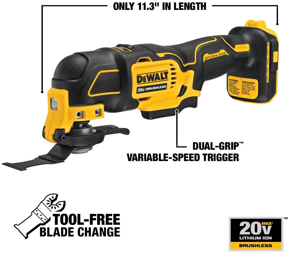 MULTIHERRAMIENTA OSCILANTE INALAMBRICA DEWALT DCS3544