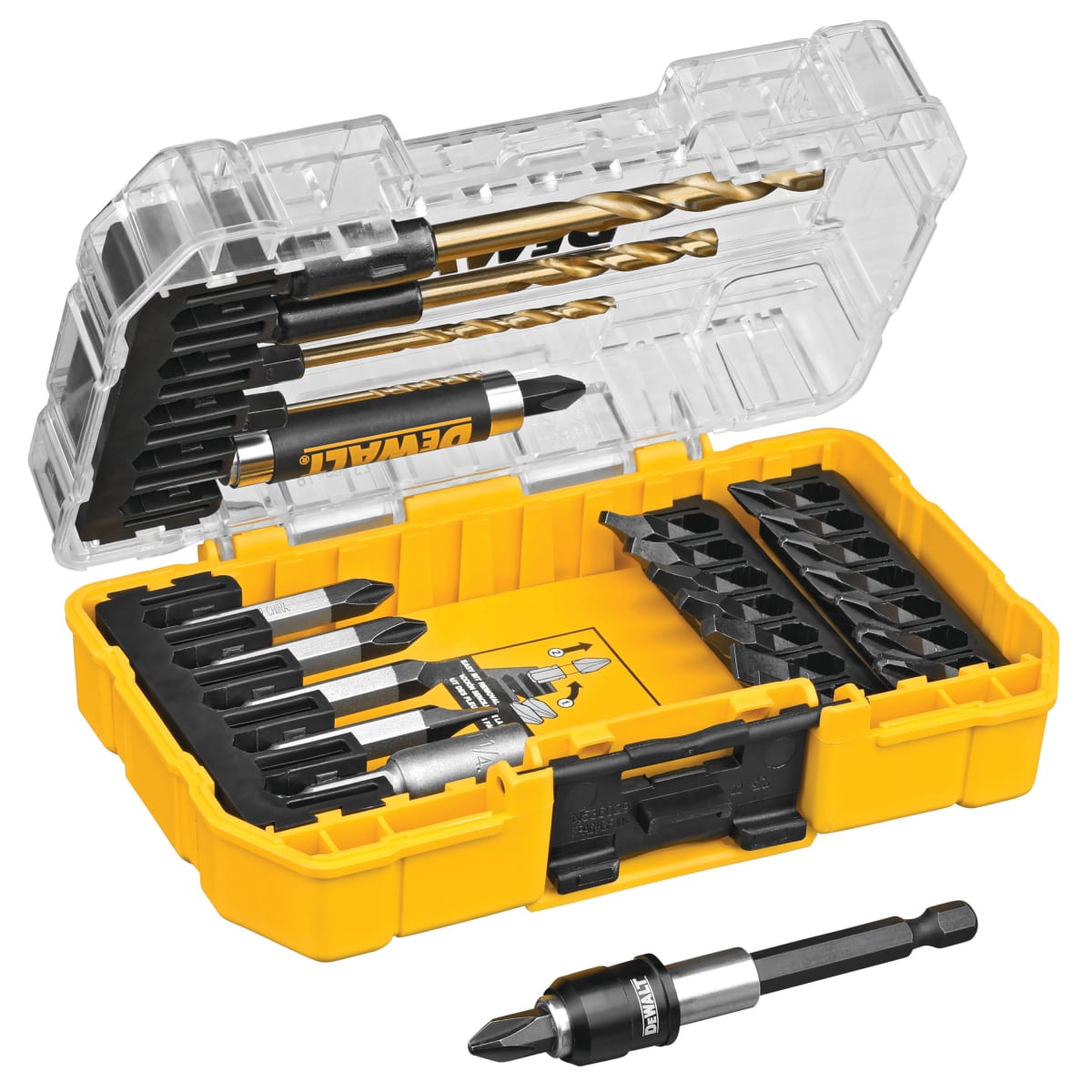SET 27 PUNTAS Y BROCAS DEWALT DW2504TGT3
