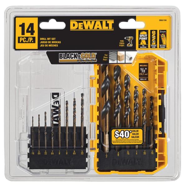 SET 14 BROCAS DEWALT DWA1184 0