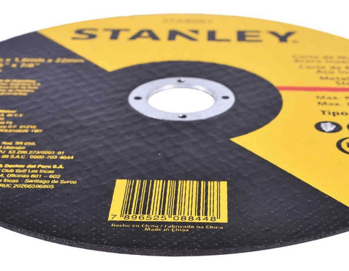 DISCO CORTE METAL 180X1.6MM STANLEY STA80673