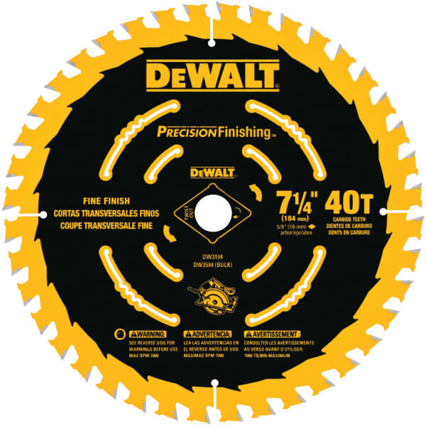 DISCO DE SIERRA 7 1/4