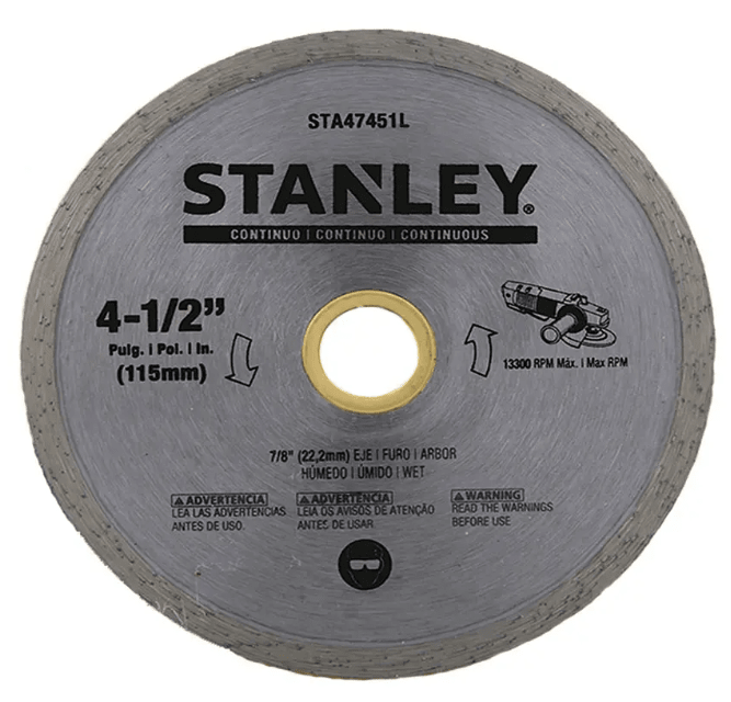 DISCO DIAMANTADO CONTINUO 115X22 4.5