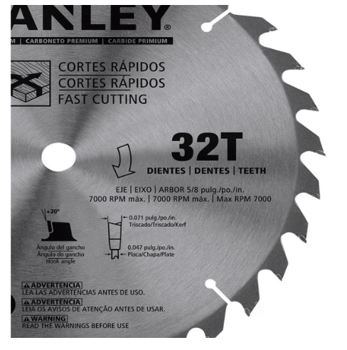 DISCO SIERRA CIRCULAR 10