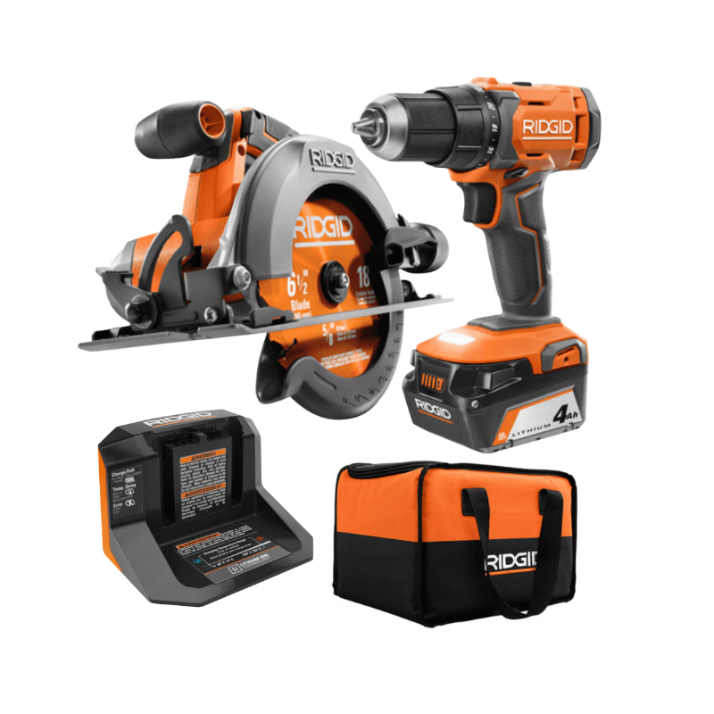 SET 2 HTAS RIDGID 18V R9207 0