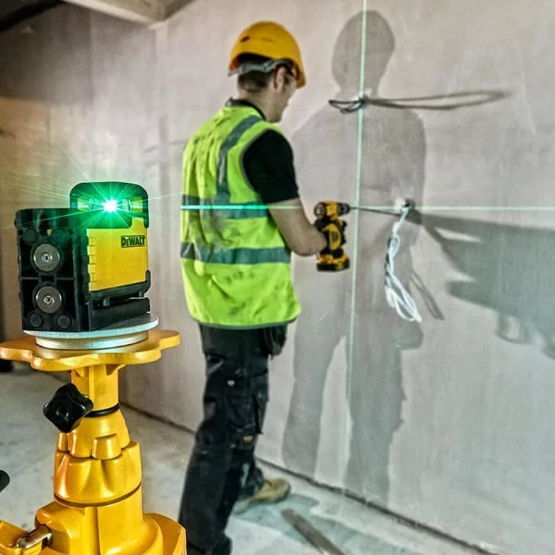 NIVEL LASER GREEN BEAM CROSS LINE 360° DEWALT DW03601CG6