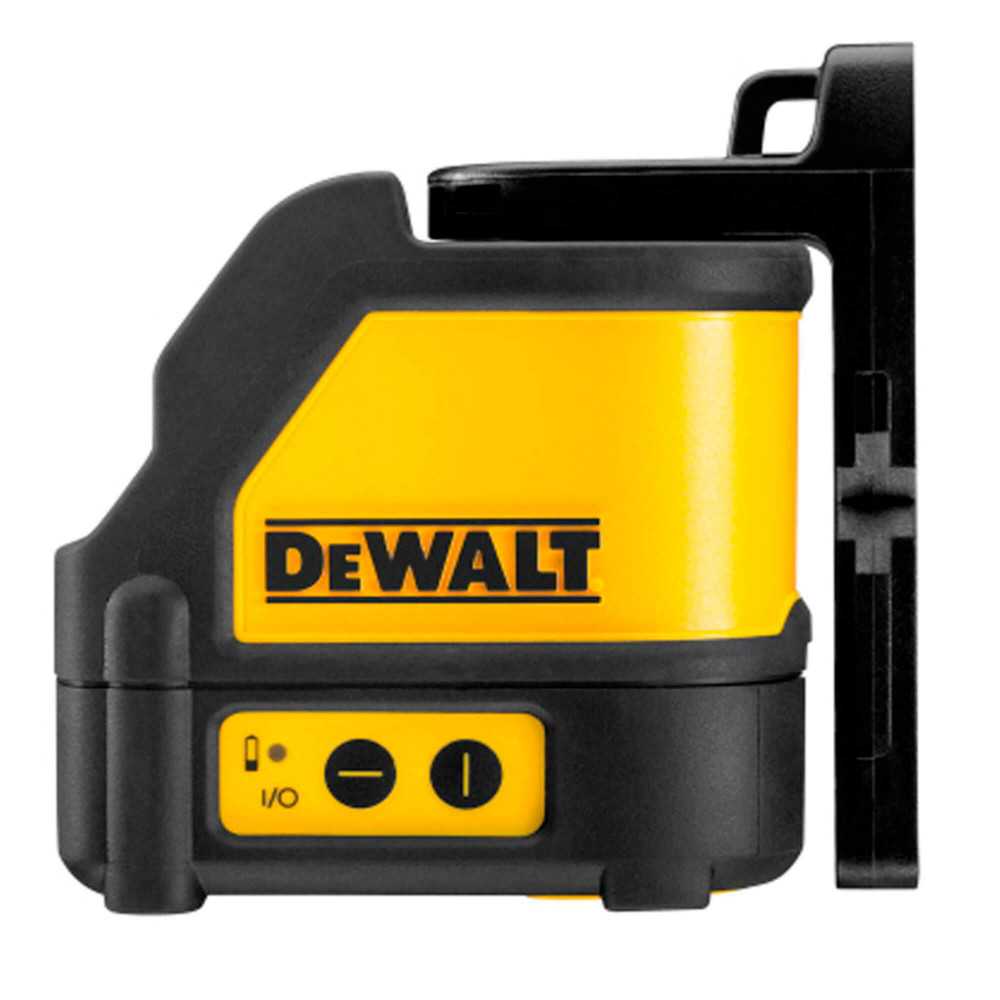 NIVEL LÁSER AUTONIVELANTE LÍNEA CRUZADA ROJAS 50' (15M) DEWALT DW088K4