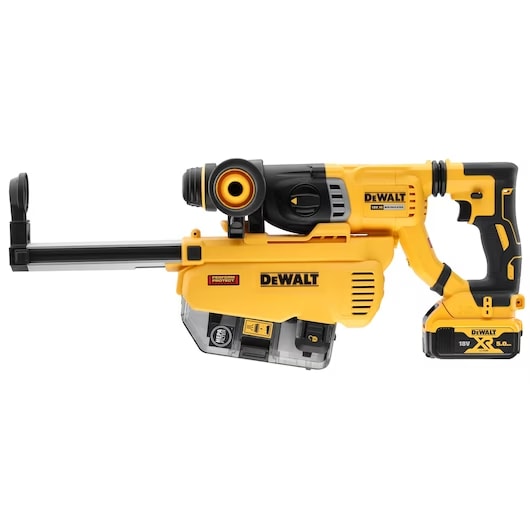 EXTRACTOR DE POLVO INTEGRADO PARA MARTILLOS SDS PLUS DEWALT DWH205DH4