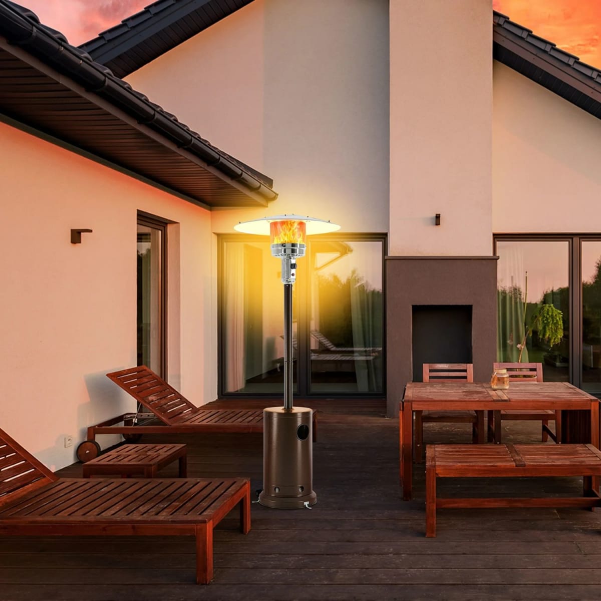 CALEFACTOR TERRAZA 48.000 BTU EDX CAFE6