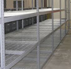 KIT 4 ESTANTERIAS METALICAS GRIS 4.95 MTS.2