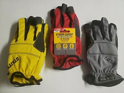 SET 3 PARES GUANTES FIRM GRIP 331022