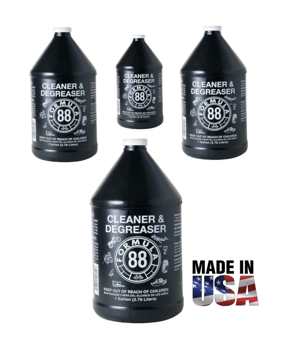 PACK 4 LIMPIADOR Y DESENGRASANTE BIODEGRADABLE FORMULA 88 3.8 LT (1GALON) 0