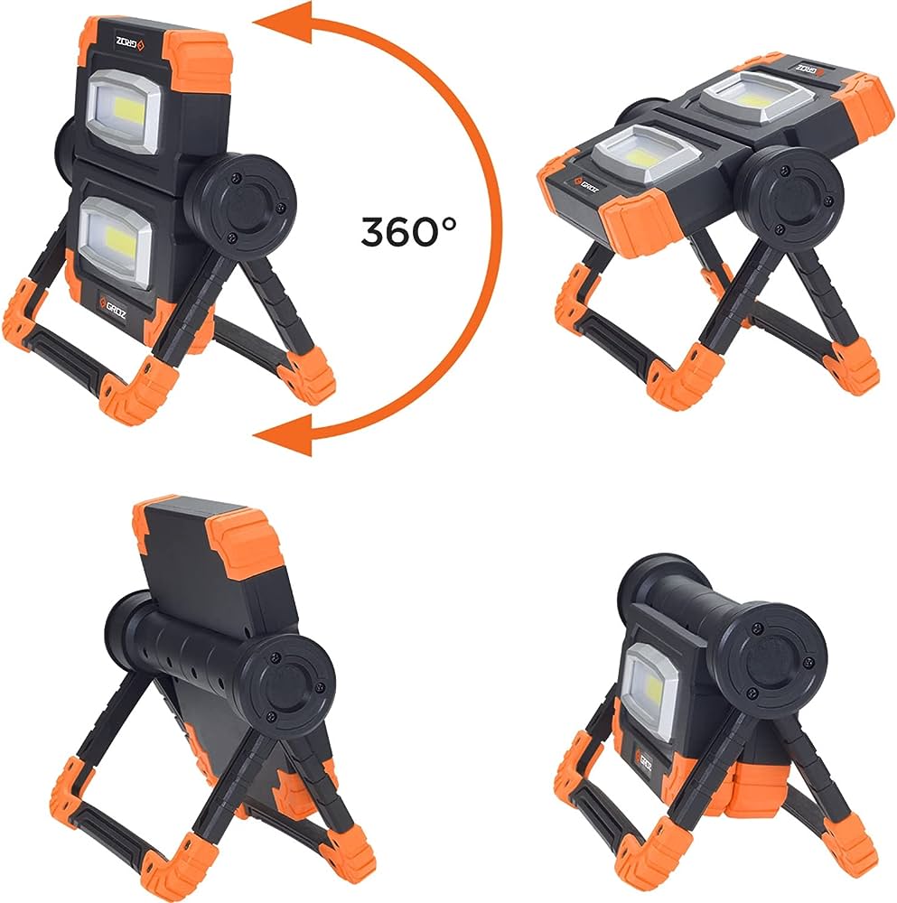 LUZ DE TRABAJO PLEGABLE LED 20W GROZ 809305