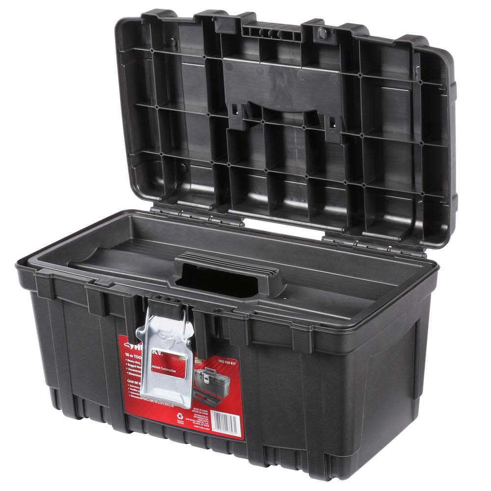 CAJA PARA HERRAMIENTAS PLASTICA 16 PULGADAS HUSKY 10026208773