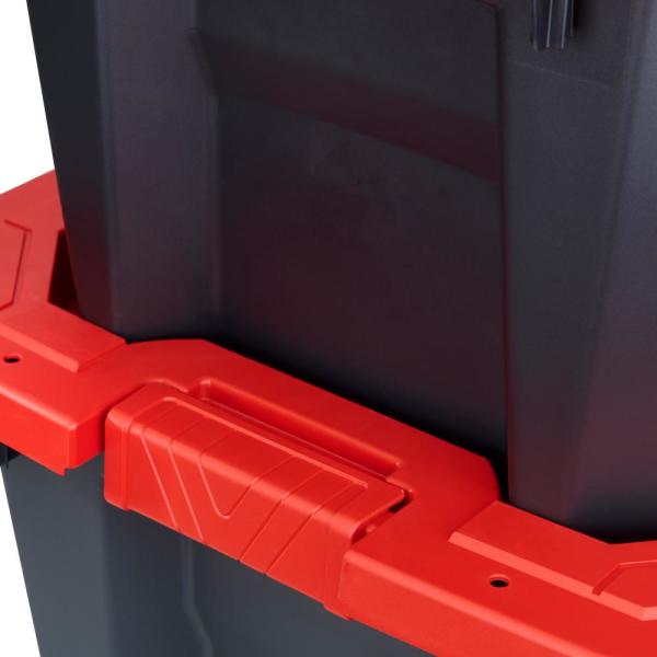CAJA PLASTICA HUSKY 170 LTS TAPA ROJA5