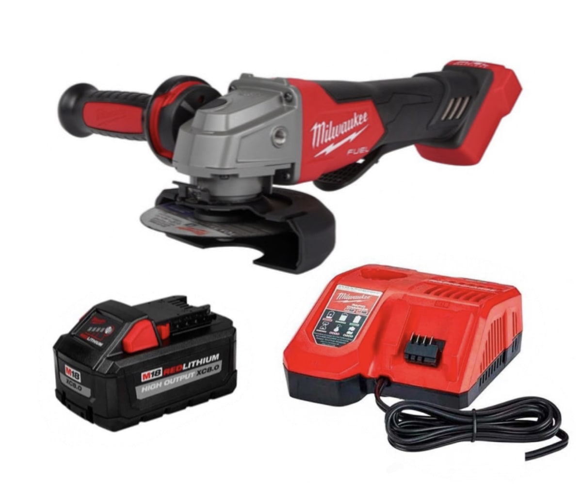 PACK ESMERIL FUEL 2880 + KIT BATERIA 8 AH MILWAUKEE 0