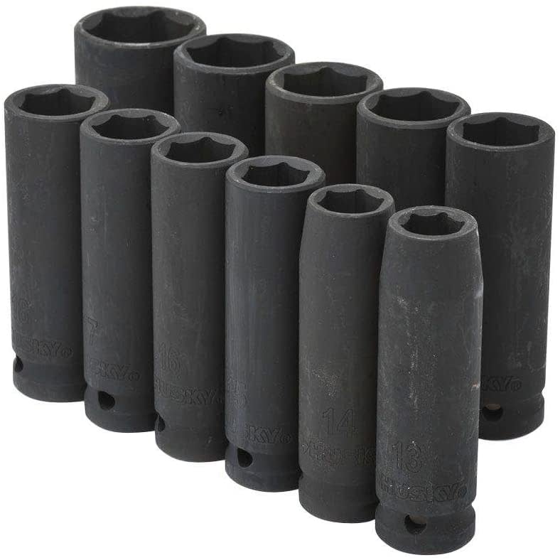 SET 11 DADOS LARGOS DE IMPACTO EN MM HUSKY 6371653