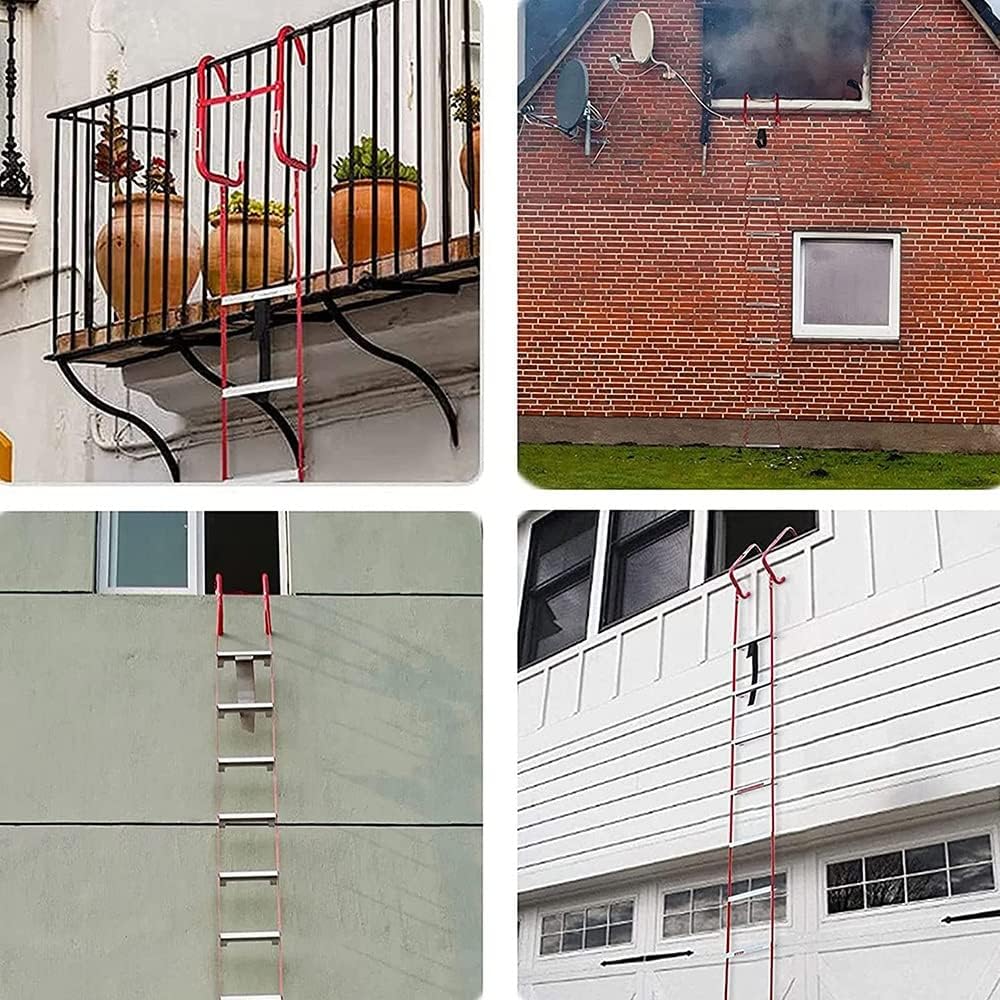 ESCALERA INCENDIOS KIDDE FIRE ESCAPE PELDAÑOS ANTIDESLIZANTES KL-2S9