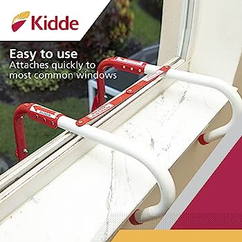 ESCALERA INCENDIOS KIDDE FIRE ESCAPE PELDAÑOS ANTIDESLIZANTES KL-2S2