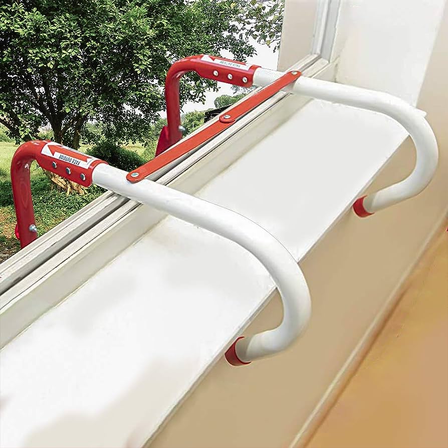 ESCALERA INCENDIOS KIDDE FIRE ESCAPE PELDAÑOS ANTIDESLIZANTES KL-2S3